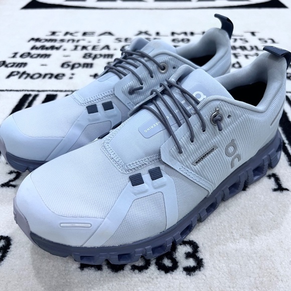 On Cloud 6 Waterproof Women Running Shoes - Heather Metal - Picture 2 of 11